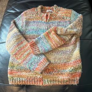 Women’s petite medium dress barn full zip sweater